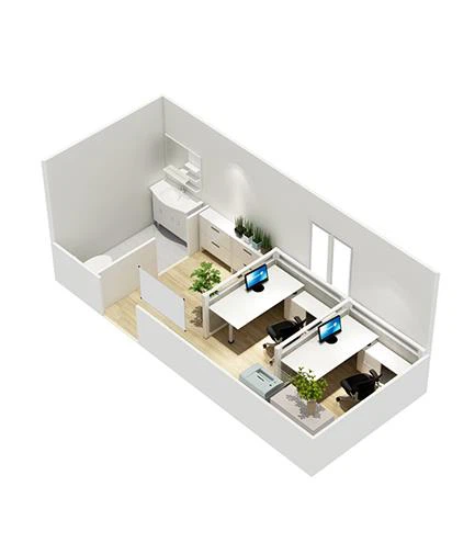 Solar Powered Container Office