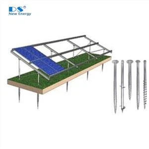 Sustav montaže na tlo s vijčanom hrpom